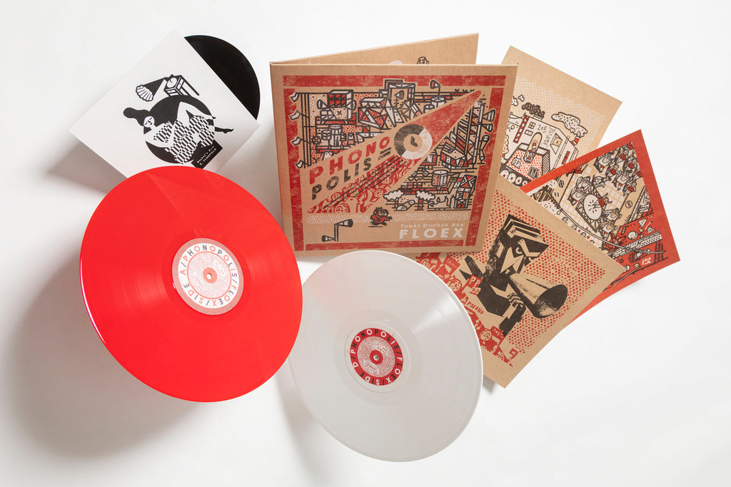Phonopolis Soundtrack 2LP by Floex | Amanita Design Store