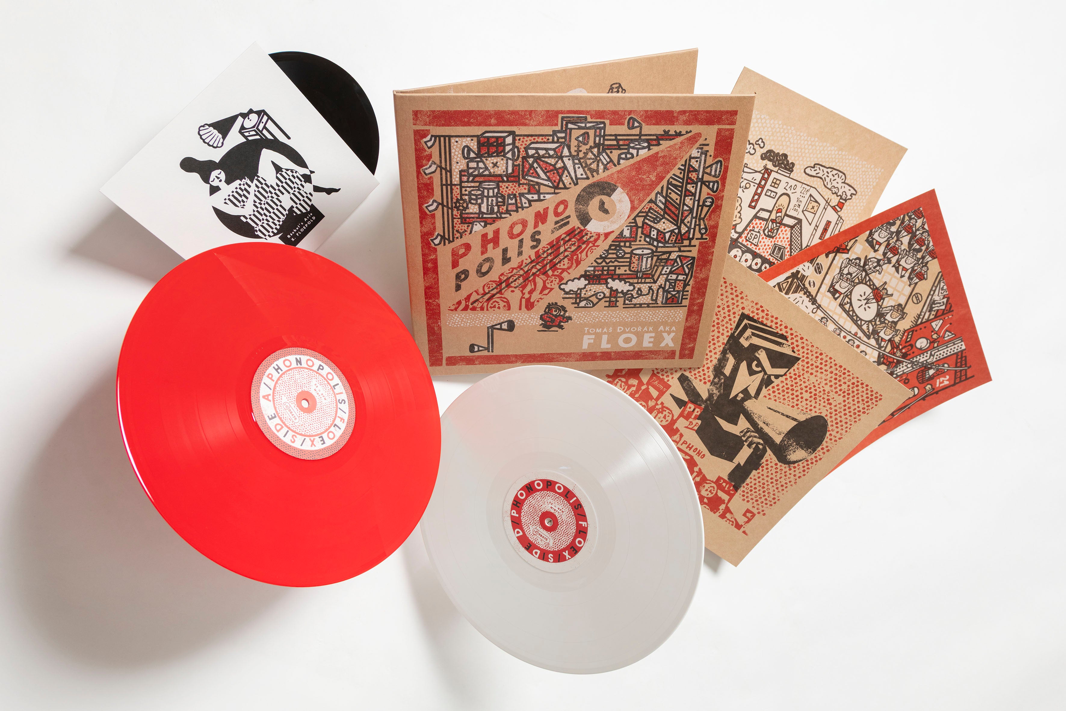 Phonopolis Soundtrack 2LP by Floex | Amanita Design Store