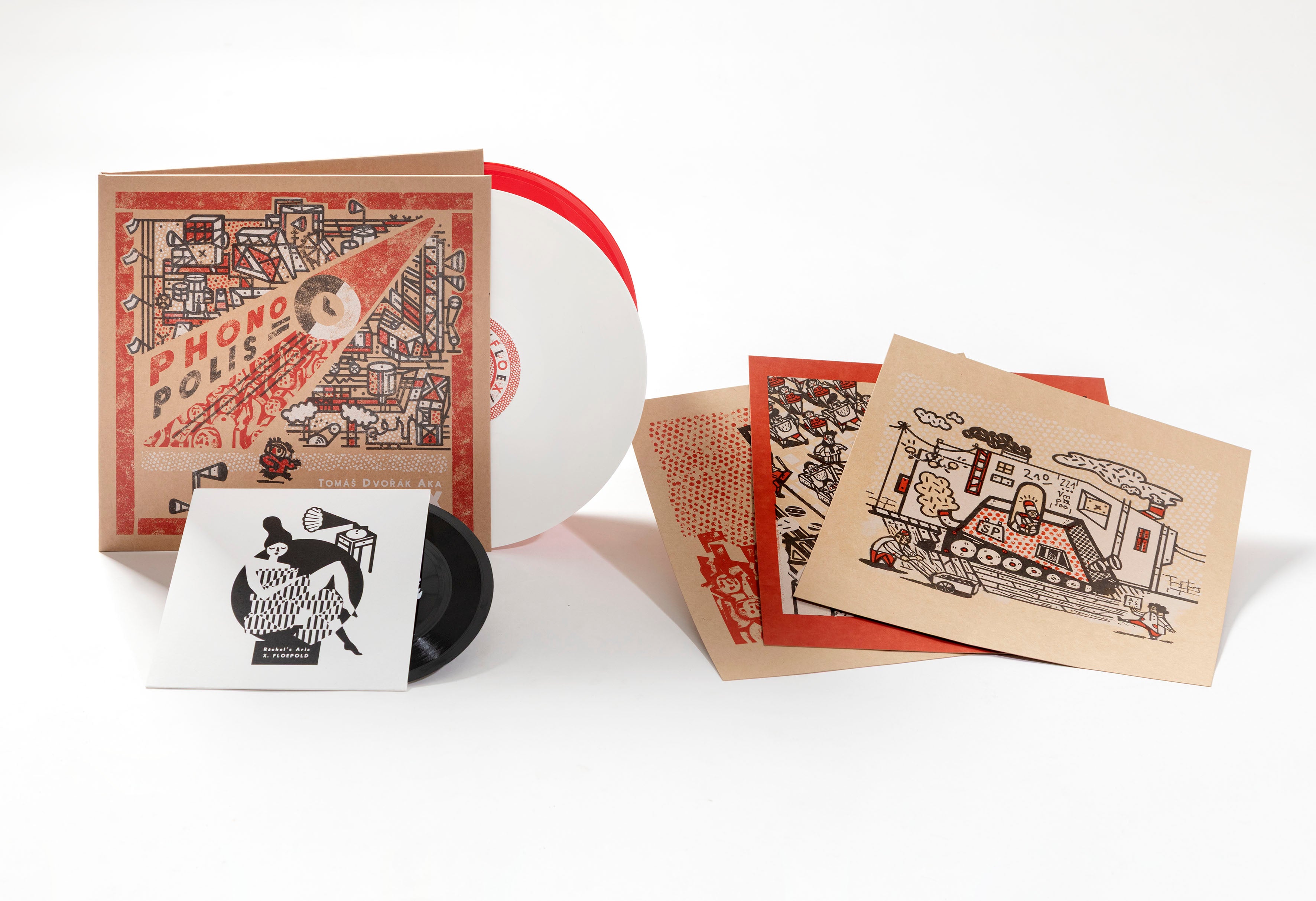 Phonopolis Soundtrack 2LP by Floex | Amanita Design Store