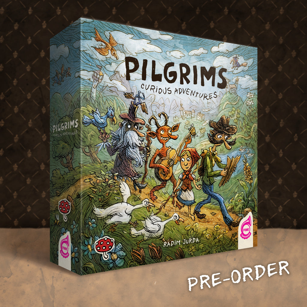 Pilgrims: Curious Adventures (Board Game)