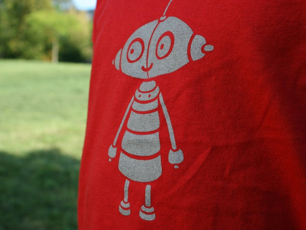Amanita design Machinarium Berta kids red T-shirt