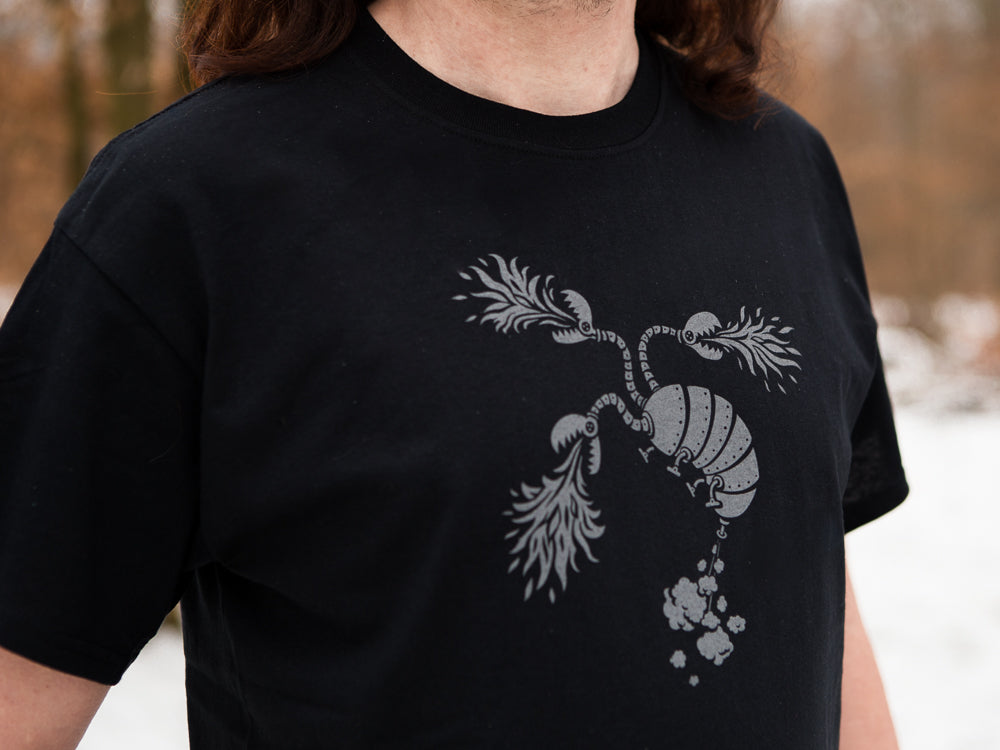Amanita design Samorost 3 Dragon black T-shirt